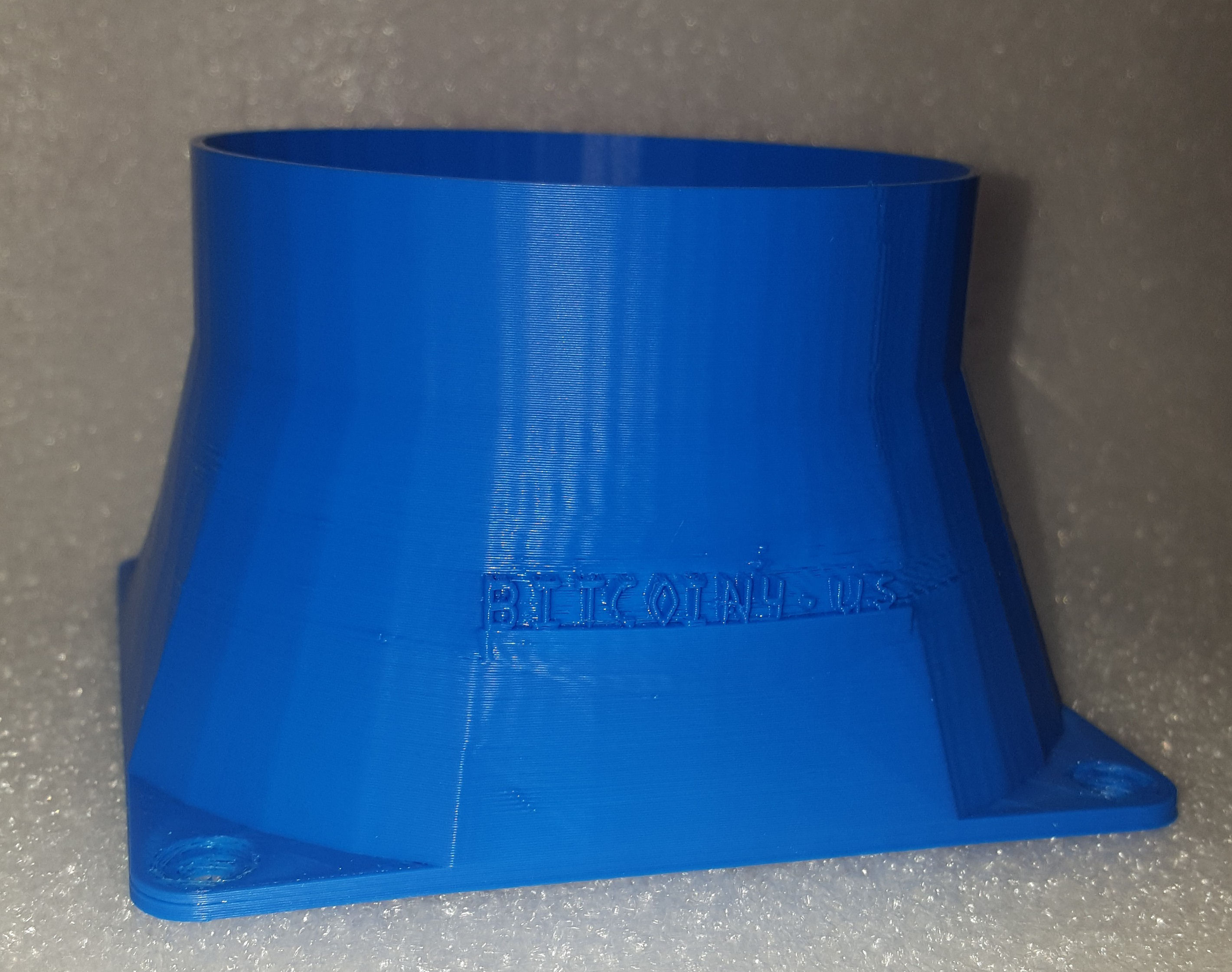 120mm Fan vent shroud to 100mm vent tube- FREE SHIPPING